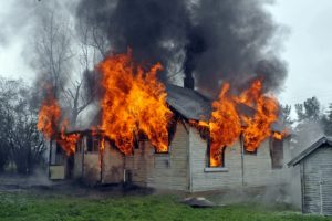 Fire damage restoration