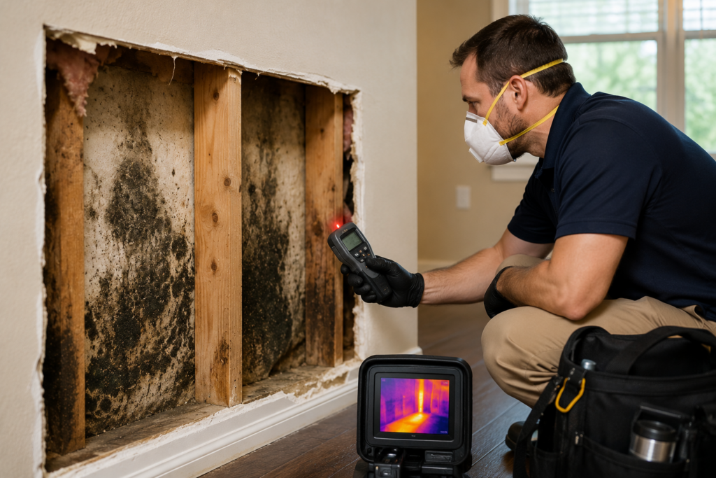 Can Mold Grow Inside Walls? How Professionals Detect Hidden Growth