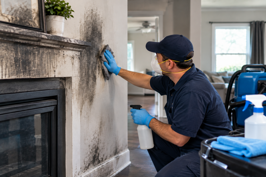 How Fire Restoration Professionals Handle Smoke Residue on Different Surfaces